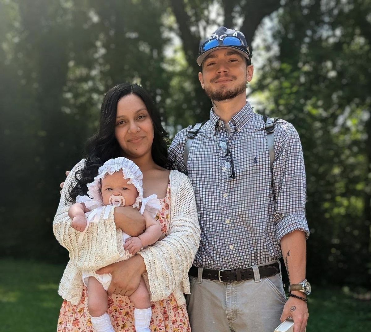 The Wade family, owners of WadeWorks Lawncare and Landscape